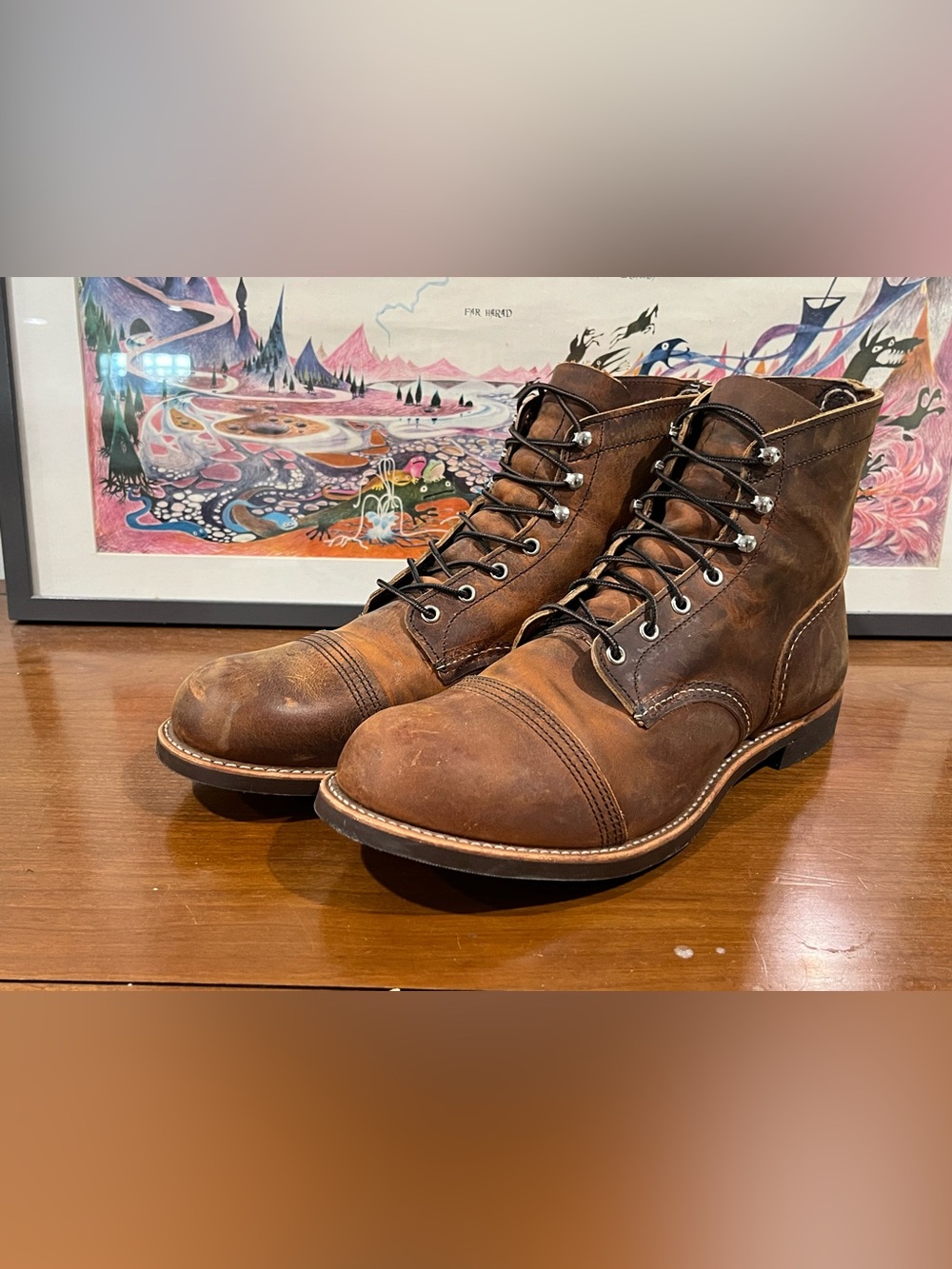 Red Wing Heritage Iron Ranger 8085 Copper Rough & Tough – Size 13D – NWOB